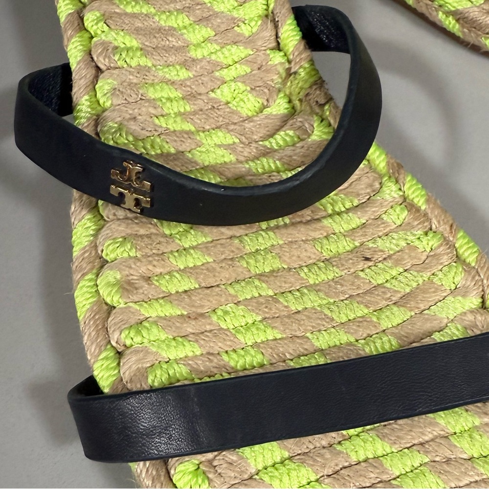 Tory Burch  Espadrille  Sandals 9 - Picture 7 of 10